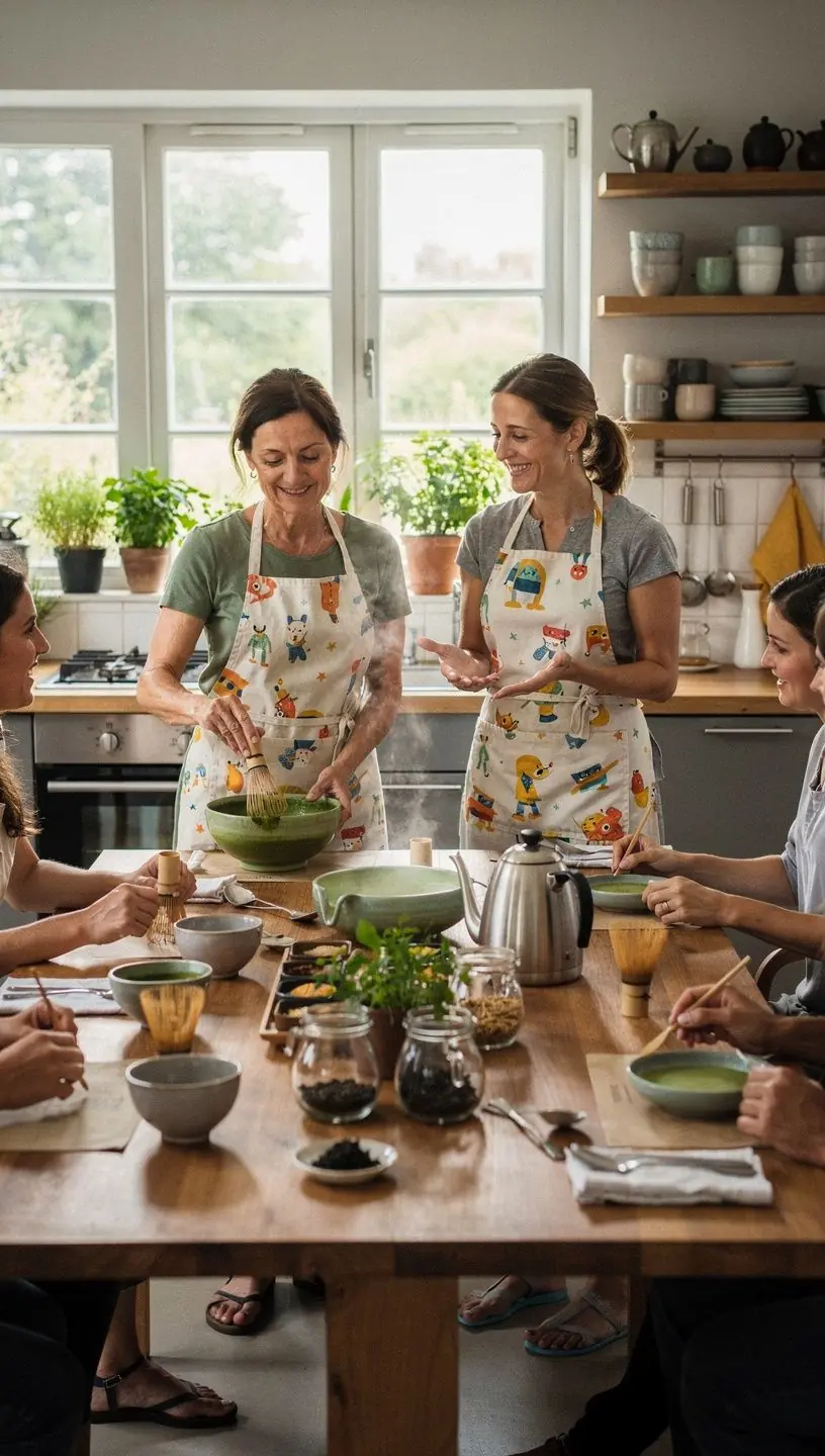 Žmogus atsipalaiduoja su arbatos puodeliu ir knyga jaukioje namų erdvėje